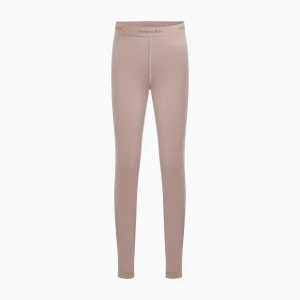 Spodnie termoaktywne dziecięce icebreaker Kids 200 Oasis Leggings pink quartz Beżowy