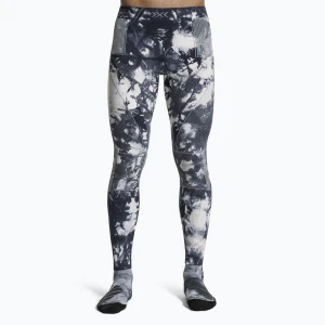 Spodnie termoaktywne X-Bionic Energy Accumulator Wild tiedye x black / fluo pink Granatowy