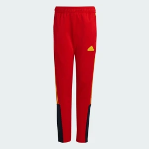 Spodnie Tiro Nations Pack Kids Adidas czerwony