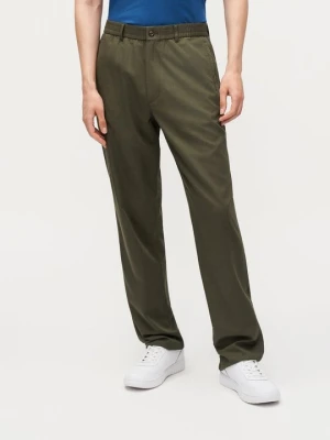 Spodnie Tommy Hilfiger ciemnozielony