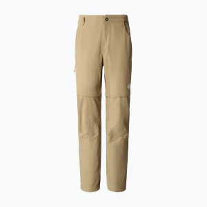 Spodnie trekkingowe damskie The North Face Exploration Conv Reg Straight kelp tan