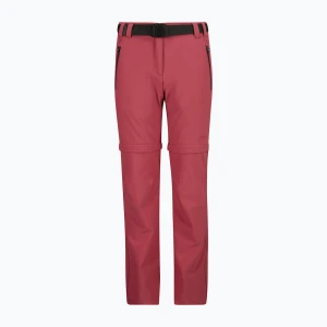 Zdjęcie produktu Spodnie trekkingowe dziecięce CMP 3T51445 Zip Off peony Czerwony
