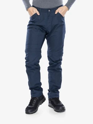 Spodnie trekkingowe Fjallraven High Coast Zip-Off Trousers - navy