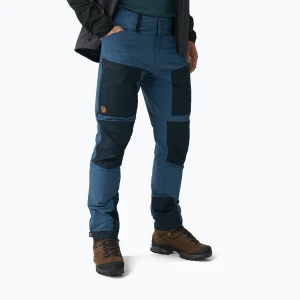 Spodnie trekkingowe męskie Fjällräven Keb Agile indigo blue/ dark navy