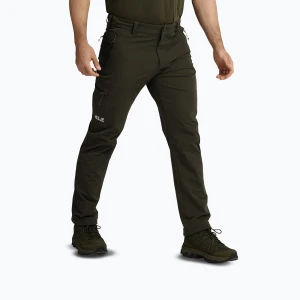 Spodnie trekkingowe męskie Jack Wolfskin Activate Flex obsidian moss Zielony