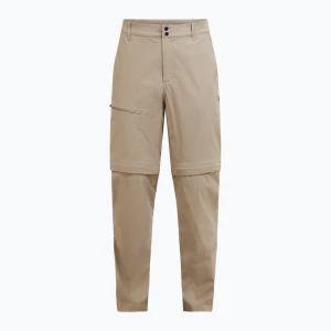 Spodnie trekkingowe męskie Peak Performance Iconiq Zip avid beige
