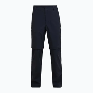 Spodnie trekkingowe męskie Peak Performance Iconiq Zip black