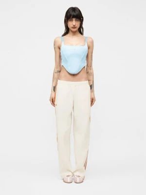 Spodnie treningowe adidas Originals mleczny