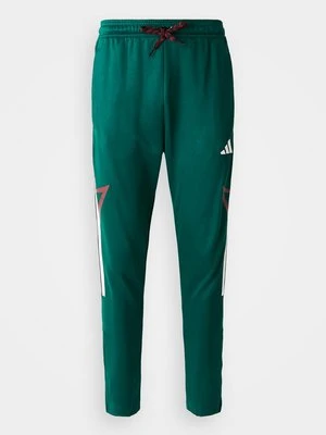 Spodnie treningowe Adidas ciemnozielony