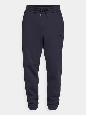 Spodnie treningowe Armani Exchange granatowy