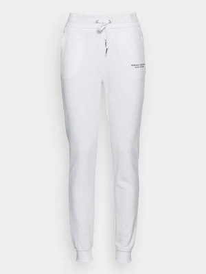 Spodnie treningowe Armani Exchange biały