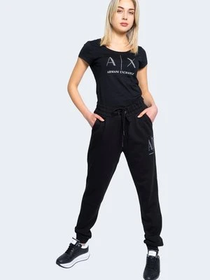 Spodnie treningowe Armani Exchange czarny