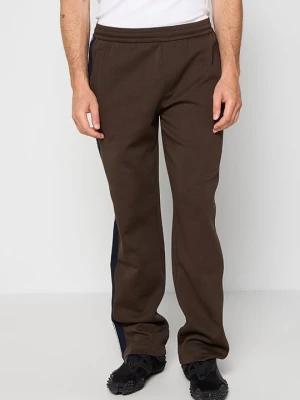 Spodnie treningowe Armani Exchange brązowy
