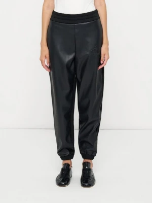 Spodnie treningowe Armani Exchange czarny melanż