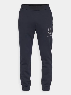 Spodnie treningowe Armani Exchange granatowy