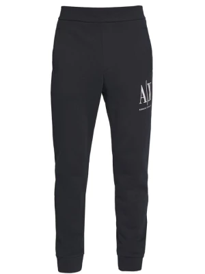 Spodnie treningowe Armani Exchange granatowy
