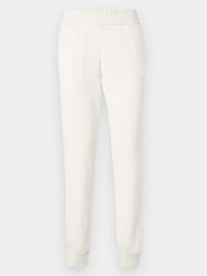 Spodnie treningowe Armani Exchange mleczny