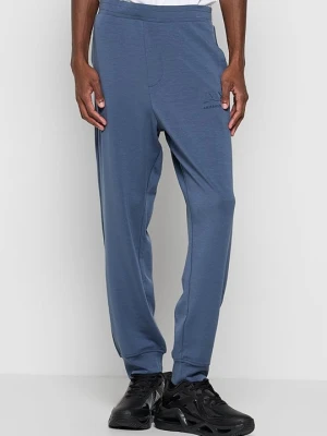 Spodnie treningowe Armani Exchange niebieski