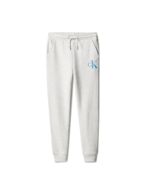 Spodnie treningowe Calvin Klein Jeans biały