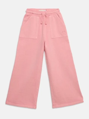 Spodnie treningowe Calvin Klein Jeans różowy