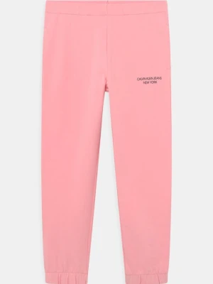 Spodnie treningowe Calvin Klein Jeans różowy