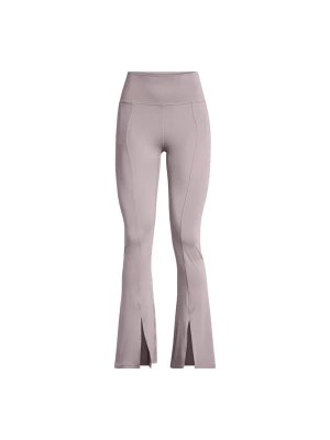 Spodnie treningowe damskie Under Armour Meridian Kick Flare Pant - beżowe