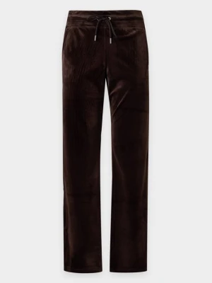 Spodnie treningowe DKNY brązowy