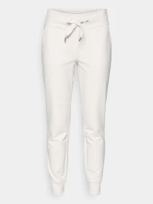 Spodnie treningowe DKNY mleczny