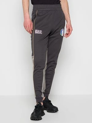 Spodnie treningowe EA7 Emporio Armani ciemnoszary