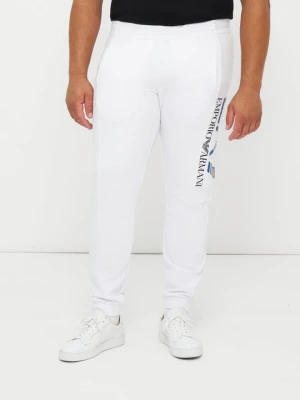 Spodnie treningowe EA7 Emporio Armani biały