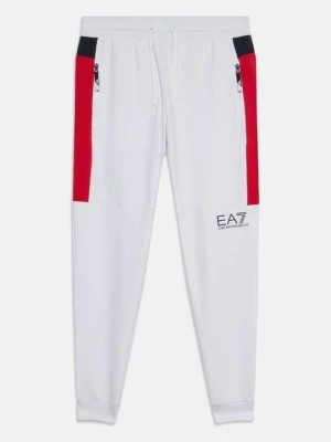 Spodnie treningowe EA7 Emporio Armani biały