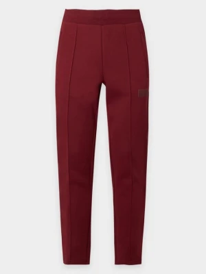 Spodnie treningowe EA7 Emporio Armani ciemnoczerwony