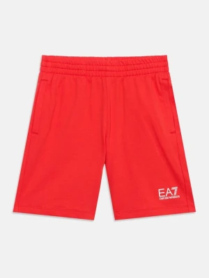 Spodnie treningowe EA7 Emporio Armani czerwony