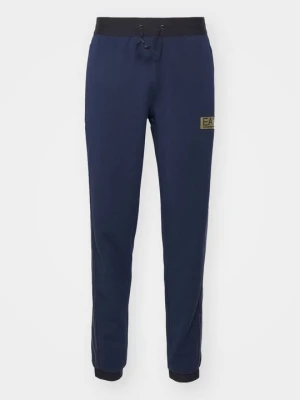 Spodnie treningowe EA7 Emporio Armani granatowy