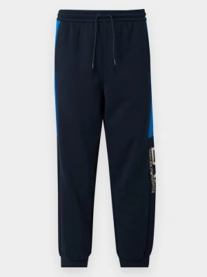 Spodnie treningowe EA7 Emporio Armani granatowy