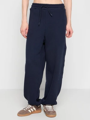 Spodnie treningowe EA7 Emporio Armani granatowy