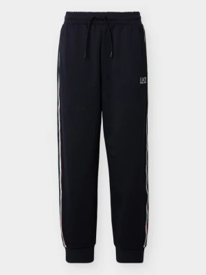 Spodnie treningowe EA7 Emporio Armani granatowy