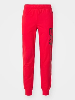 Spodnie treningowe EA7 Emporio Armani jasnoczerwony