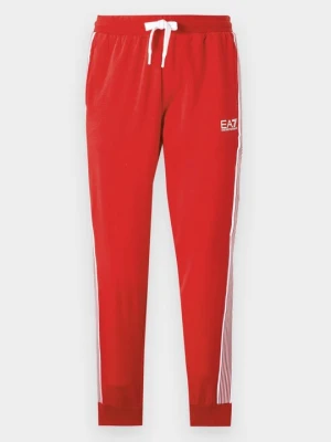 Spodnie treningowe EA7 Emporio Armani jasnoczerwony