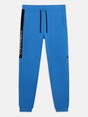 Spodnie treningowe EA7 Emporio Armani jasnoniebieski