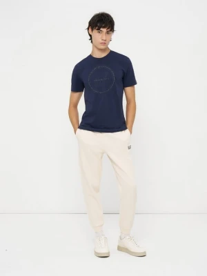 Spodnie treningowe EA7 Emporio Armani jasnoszary