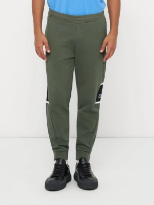 Spodnie treningowe EA7 Emporio Armani jasnozielony