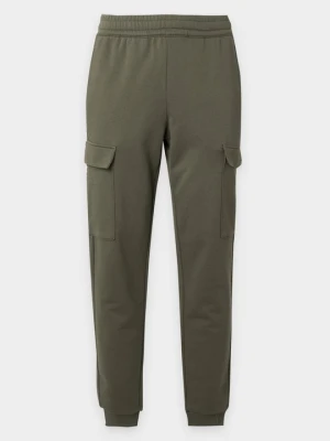 Spodnie treningowe EA7 Emporio Armani jasnozielony