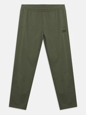 Spodnie dresowe EA7 Emporio Armani jasnozielony
