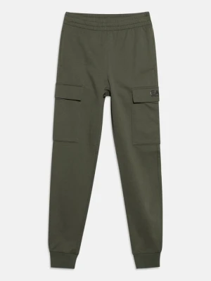 Spodnie treningowe EA7 Emporio Armani jasnozielony