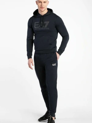 Spodnie treningowe EA7 Emporio Armani niebieski