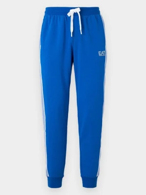 Spodnie treningowe EA7 Emporio Armani niebieski