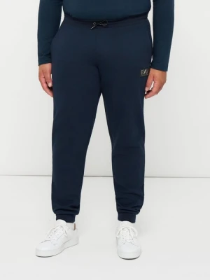 Spodnie treningowe EA7 Emporio Armani niebieski