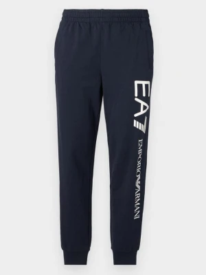 Spodnie treningowe EA7 Emporio Armani niebieski