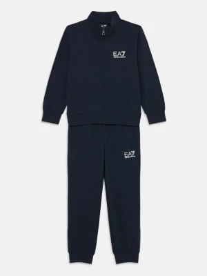 Spodnie treningowe EA7 Emporio Armani niebieski